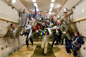 fly zero gravity in Russia
